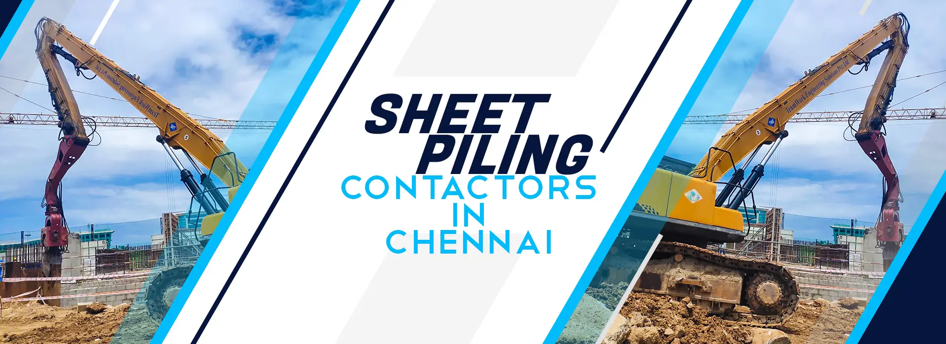 Sheet piling shoring contractors in chennai